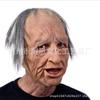 Navidad COS Máscara de Papá Noel Cabello Blanco Gorro de Abuelo Cabello Largo Abuela Máscara del Grinch Fábrica en Stock