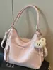 2026 Nueva Bolsa Minimalista de Nicho de Gran Capacidad para el Hombro para el Trabajo y el Trayecto, Bolso Cruzado de un Solo Hombro, Bolso de Mano Casual de Color Sólido