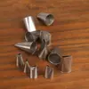 Bico de Confeitar Pétala de Rosa em Aço Inoxidável 304 Estilo Coreano para Pasta de Feijão Glacê Cinco Pétalas Flor Bico de Confeitar Reta Boca Plana 104