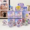 Parque de Animales Lindos de Cristal de Azúcar MINI Figura Linda Caja Misteriosa Figura de Animal Hongo Transparente Linda Juguete Decorativo de Moda para Escritorio