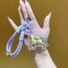 Llavero de Anime Bidimensional Éxito Instantáneo Dibujo Animado Hazte Rico Inmediatamente Cadena para Teléfono Colgante de Bolso Decoración para Coche