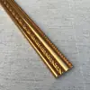Cintura Estilo Tíbet 520 Líneas Decorativas Estilo Tíbet Espuma Especial Ps 4cm Fondo Plano Borde Dorado Recorte Fondo