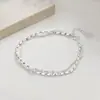 Pulsera de plata esterlina s925 con gorro estrellado de doble capa para mujer, brillante, de grano de arroz, ins, de lujo ligero de alta gama, joyería para la mano