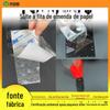 Libere a fita fácil do rasgo da colagem do desperdício do LCD da colagem do rasgo do ANIMAL DE ESTIMAÇÃO adesivo alto nenhuma fita do desperdício da etiqueta da mão do rasgo da marca