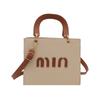 Bolso Cuadrado Pequeño Casual de Moda para Llevar en la Mano 2025 Nuevo Bolso de Hombro Casual con Letras de Alta Gama Bolso Bandolera Versátil y Moderno