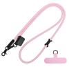 Cordão para Celular Transversal 7mm Alça de Pescoço Cordão para Celular Trançado Grosso Cordão Transversal Multifuncional Espaçador de Celular DIY