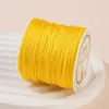 Fio de Jade Não. 72 para Trançar Pulseiras, Fio de Jade Artesanal, Cordão Multicor, Miçangas DIY, 72 Fios de Jade para Tecelagem de Pulseiras
