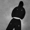 Set de Sudadera con Capucha y Pantalón de Chándal Estilo Europeo y Americano Nuevo de Moda de Marca Estilo Urbano Estampado de Patrón Personalizado en Stock