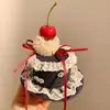 Pinza para el cabello Diadema Creativa de Pastel de Fresa Cereza Adorable Sombrero de Cumpleaños de Encaje para Niños Accesorios para el Cabello Dulce Fiesta de Enamorados Especial para Mujeres