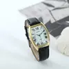 Relógio Transfronteiriço Modelo Casal Quadrado Pontual Escala Romana Quartzo Masculino Moda Executiva Estudante Pulseira Relógio Feminino
