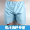 Calças Descartáveis Feitas à Mão, Cuecas Boxer de Papel Não Tecido Personalizadas para Banho de Pés, Sauna, Massagem e Salão de Beleza