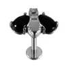 Aço Inoxidável Transfronteiriço Aranha Oval Zircônia Unha de Lábio Gota d'Água Zircônio Rosa Abelha Rosca Interna Unha de Lábio Joia para Piercing na Orelha