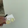 Novos Brincos Coreanos Rosto Sorridente Fantasia Primavera e Verão Fofos Brincos Redondos Novos Brincos