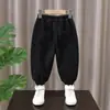 Conjunto de Primavera para Niños Pantalones Deportivos de Punto Bordados con Ponis de Dos Colores Nuevo Estilo Primavera 2026 Pantalones Deportivos Frescos para Bebé Pantalones Casuales