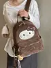 Bolsa Grande de Capacidad para Mujer, Mochila de Gama Alta, Estilo Universitario, Estudiante de Secundaria, Cumpleaños de Preparatoria, Versión Coreana, Versátil Estilo Bosque