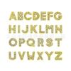 Miçangas de Letras de Diamante Dourado de 8mm DIY Pulseira Feita à Mão Corrente de Suéter Coleira para Animais de Estimação Acessórios de Joias