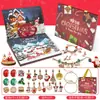 Pulsera Linda de Bendición de Año Nuevo Caja de Regalo Poke Poke Dibujo Animado Año del Serpiente DIY Niños Con Cuentas Caja Ciega Traje de Regalo