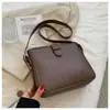 Bolso pequeño de alta gama, minimalista, para mujer, nuevo estilo de moda, bolso con textura para llevar debajo del brazo, bolso de hombro chic y versátil, bolso cruzado de moda