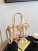 Bolso de Mano de Moda con Graffiti de Alta Apariencia para Mujer 2026 Nuevo Elegante Bolso de Hombro Casual Bolso Cruzado de Personalidad Tendencia para Mujer