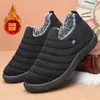 Sapatos de Algodão Transfronteiriços Femininos com Veludo Espesso Unissex Botas Quentes de Cano Médio Chegada Nova 2026 Sapatos de Algodão Cano Baixo Comércio Exterior