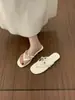 Chanclas Metálicas Retro con Hebilla para Mujer, Nuevas Sandalias Romanas de Playa Primavera/Verano 2026