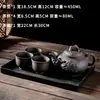 Tetera de Arena Púrpura Flor de Ciruelo Tetera Grande Gran Capacidad Semi-hecha a Mano Tetera Individual Juego de Té Cerámico para el Hogar Taza de Té Traje