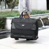 Bolsa de Viaje con Ruedas al por Mayor Transfronteriza Tela Oxford Bolsa con Ruedas Talla Grande Bolsa de Envío Extensible para Hombres y Mujeres Bolsa de Equipaje