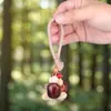 Semente Idioma Sino Claro Fruta Casca Material Kit DIY Plantação de Plantas Sino Pendurado Bolsa Chaveiro Joia Artesanal Pingente Atacado