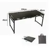 Mesa Tática Hidráulica Semi-Automática, Mesa Dobrável Multifuncional Portátil para Exterior, Mesa de Elevação para Camping, Portátil e Leve