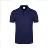 Camiseta de Trabajo de Verano de Manga Corta de Algodón de Fibra Larga con Estampado de Logo, Ropa de Trabajo para Grupos Corporativos, Camisa Polo, Ropa de Trabajo Personalizada