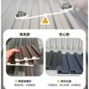 Casa de Luz Marquesina Impermeable Techo de Teja de Aluminio Aleación de Aluminio Doble Aislamiento Teja de Techo de Aluminio Aislamiento Gran Muralla Teja de Aluminio
