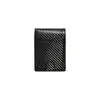 Billetera Corta de Negocios Ultradelgada, Billetera Transfronteriza, Portabilletes de Dólar, Portatarjetas de Amazon, Tarjetero, Billetera para Hombre de Fibra de Carbono para Comercio Exterior