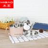 Taza Nórdica Gruesa de Acero Inoxidable 304 para Comida Rápida Taza para Comida Rápida de Doble Pared con Tapa de Rosca Fiambrera Térmica Cubo Térmico Caja Bento