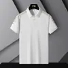 Nueva Camisa Polo de Verano 2026 para Personas de Mediana Edad y Mayores, Polo Delgado con Cuello Campana, Camiseta de Manga Corta para Papá, Casual de Negocios