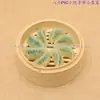 Pão de Leite Cozido Simulado Flor de Comida Rolo de Brinquedo Restaurante Xiaolongbao Adereços Decorativos Modelo Jardim de Infância Crianças Pão Falso