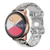 Adequado para Pulseira de Silicone com Fivela de Figura Oito Estampada e Fivela Borboleta 20mm para Samsung Galaxy Watch7 Huawei Gt6