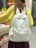 Mochila para Meninas Ensino Fundamental Ensino Médio Estampa de Estrelas Estilo Coreano Nicho Ins Bolsa de Ombro Estilo Mori Estudante Universitário Bolsa para Laptop para Homens