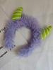 Diadema de muñeca fea divertida, linda niña, pasador de corazón, diadema, pinza para el cabello, felpa, otoño e invierno, accesorios para el cabello, pinza para el cabello, coletero