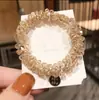 Coreia do Sul Dongdaemun Anel de Cabelo de Pérola Celebridade da Internet Nova Pulseira Elástico Prendedor de Cabelo Feminino Acessórios de Cabelo Adorno de Cabeça Joia de Bola