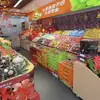 Expositor de Frutas em Camadas Feito Sob Medida para Supermercado de Alimentos Frescos Prateleira de Frutas e Legumes de Supermercado Estante de Loja de Frutas Mesa de Corte de Frutas Balcão de Caixa