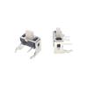 Interruptor Táctil 3*6*4.3*5*6h acero inoxidable enchufe lateral soporte lateral Presionar con dos patas microinterruptor resistente a la temperatura