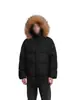 Chaqueta de Plumón Gruesa y Cálida 2026 para Parejas, Abrigo Puffer Corto Desmontable con Cuello de Piel para Hombre, Chaqueta de Algodón de Invierno para Mujer