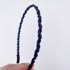 Diadema Trenzada para el Cabello con Perlas Estilo Coreano, Diadema Ancha de Perlas Finas, Nuevos y Exquisitos Accesorios para el Cabello de Moda, Venta al por Mayor de Tocados