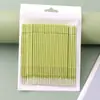 Hisopos Limpiadores para Extensiones de Pestañas, Hisopos de Algodón Espirales con Punta Larga, Palillos de Algodón Nano Pequeños, Hisopos de Algodón con Punta Larga para Eliminación de Pestañas