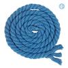 Cuerda de algodón de tres cabos de colores de 8 mm, en stock de fábrica, hilo de algodón de 8 mm de grosor, decoración de fachada de tienda de bricolaje, cuerda decorativa para tejer