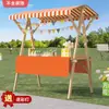 Bancada de Mercado Rack de Feira Rack de Exposição de Barraca Barraca de Rua Barraca Dobrável Móvel Rack de Feira Noturna Carrinho de Flores Suporte de Exposição Atacado