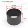 Compresor de Aire sin Aceite Cilindro Especial Bomba de Aire Silenciosa Tamaño Cilindro Liner Taza de Cuero Compresor Tambor de Acero Irregular Almohadilla de Cuero