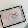 Chica Dulce Pura~ Pasador de Flor de Rosa del Bosque para Niñas Nuevo Estilo 2025 Pinza Banana Suave Accesorio para el Cabello en la Parte Posterior de la Cabeza