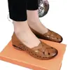 Zapatos Sandalias de Mamá 2026 Primavera y Verano Nuevos Estilo Chino Suela Suave Superficie Suave Zapatos Ligeros Perforados para Mujeres de Mediana Edad y Mayores Antideslizantes Zapatos de Una Sola Pieza