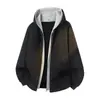 Sudadera con capucha tipo cárdigan de manga larga de alta calidad y moderna marca NASA para hombre, top casual de moda otoñal para pareja